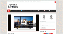 Desktop Screenshot of hitechreports.com